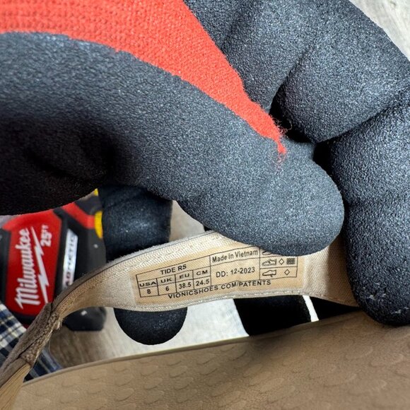 Vionic Tide Rhinestone Embellished Thong Sandal Women's  Size 8 - Picture 5 of 7